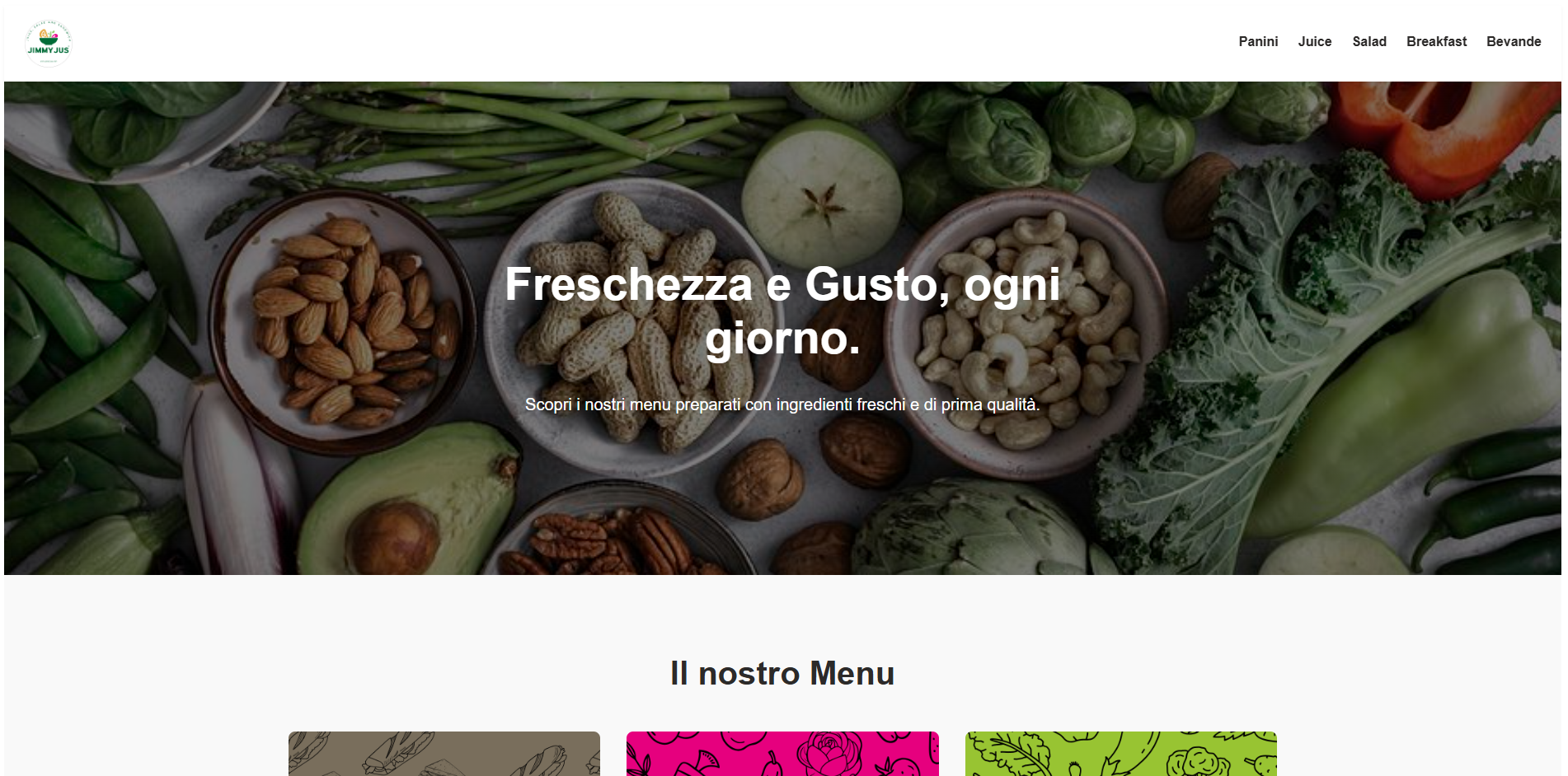 Menu Digitale Jimmy Jus