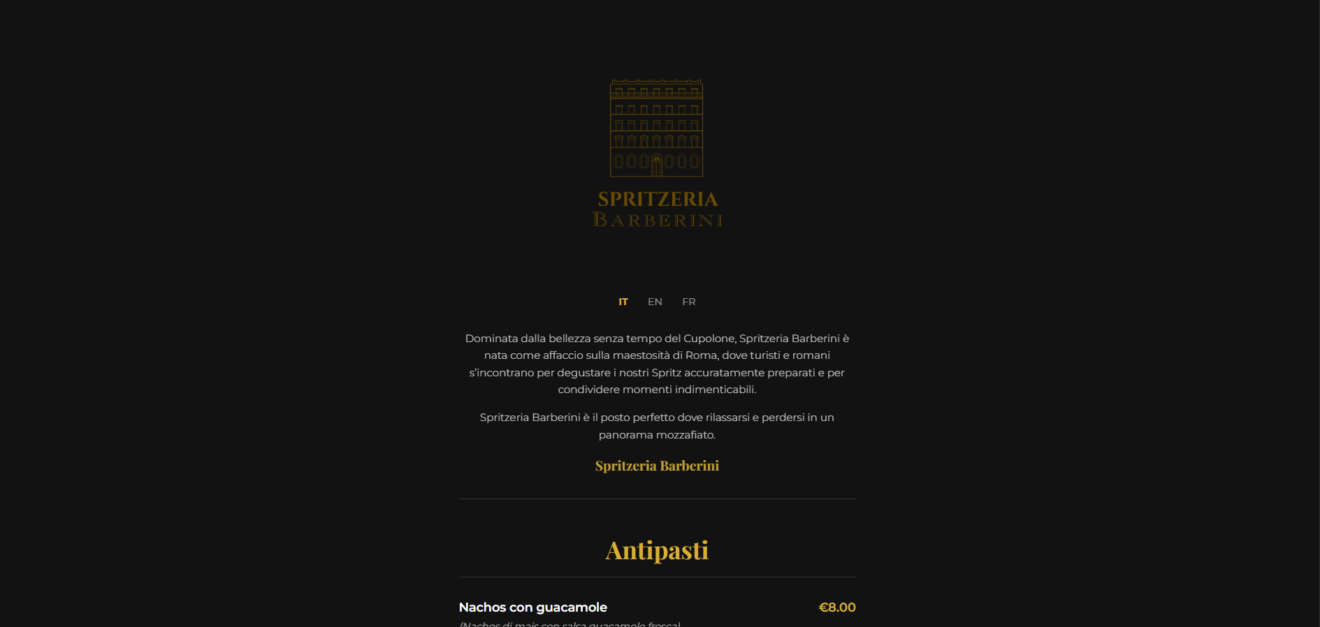 Menu Digitale